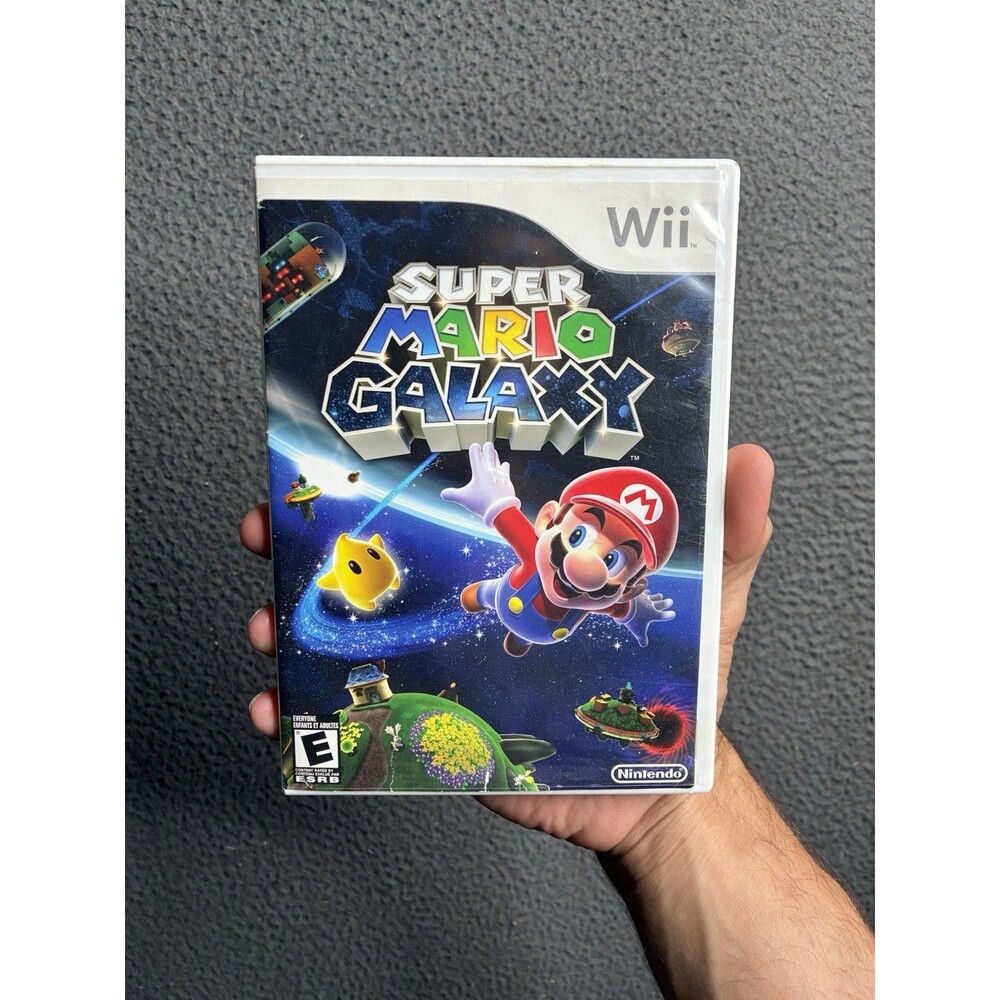 Super Mario Galaxy (Nintendo Wii, 2007) Pre Owned